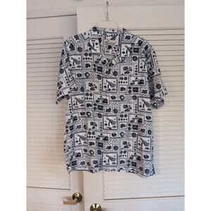 Patagonia Hawaiian shirt Button Up mens Large Hemp